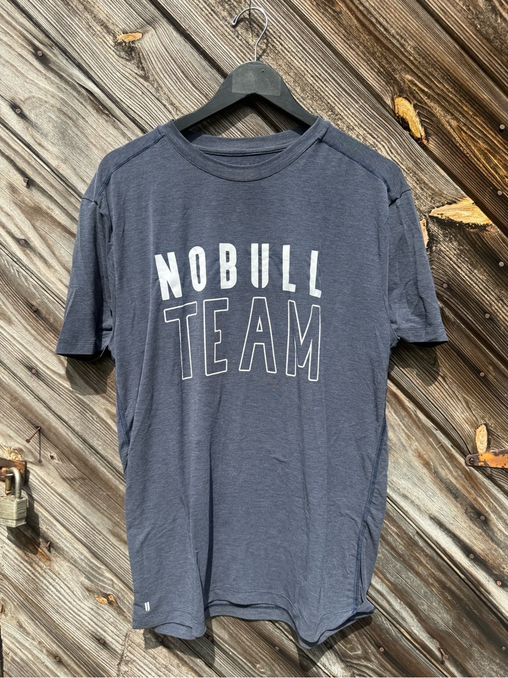 NOBULL Navy Blue Men's 'NOBULL TEAM' Short-Sleeve Crew Tee